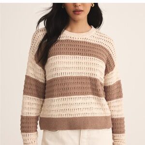 NWT Z Supply Bonapart Sweater Iced Coffee